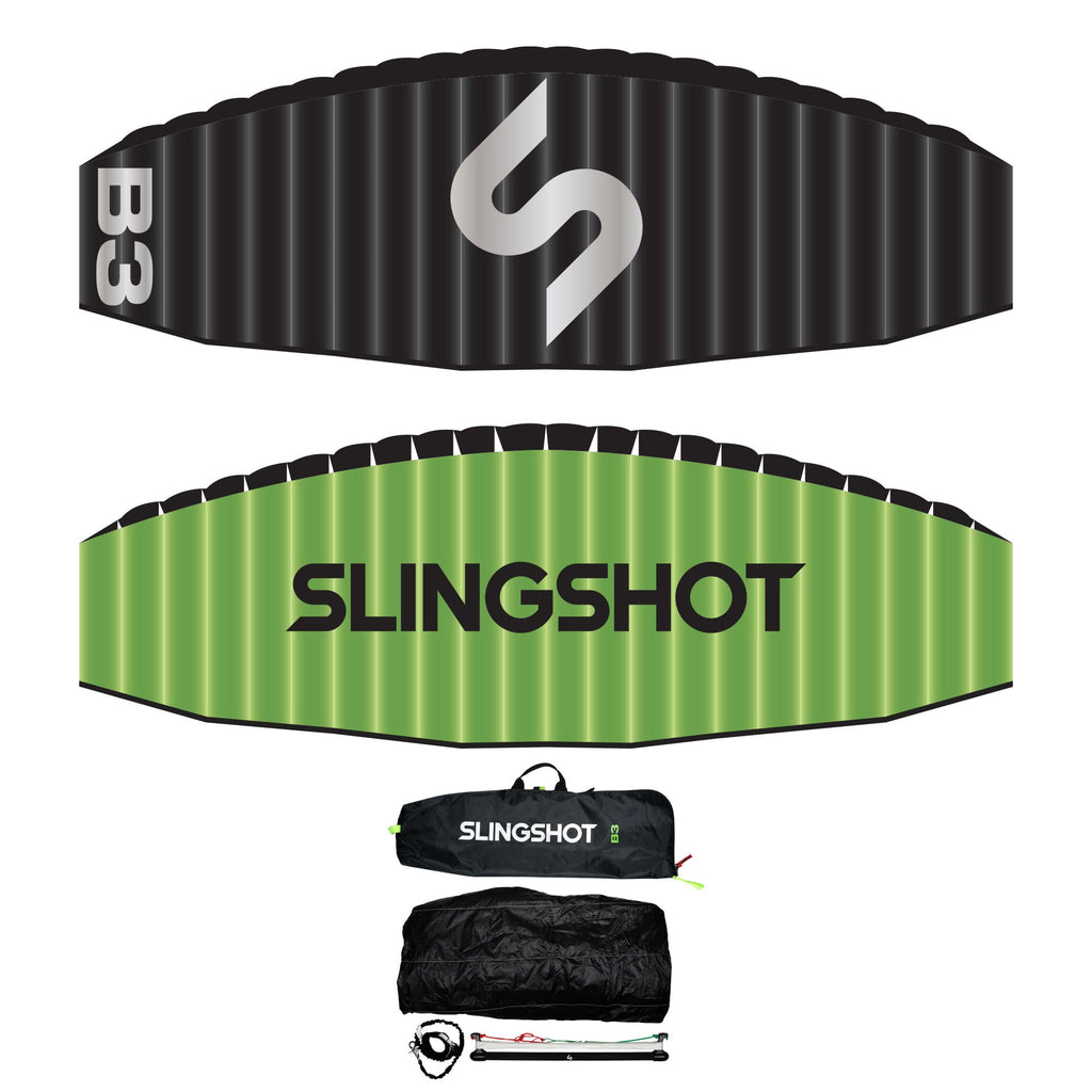 Slingshot B3 Trainer Kiteboarding and Land Ram Air Kite | Slingshot Sports