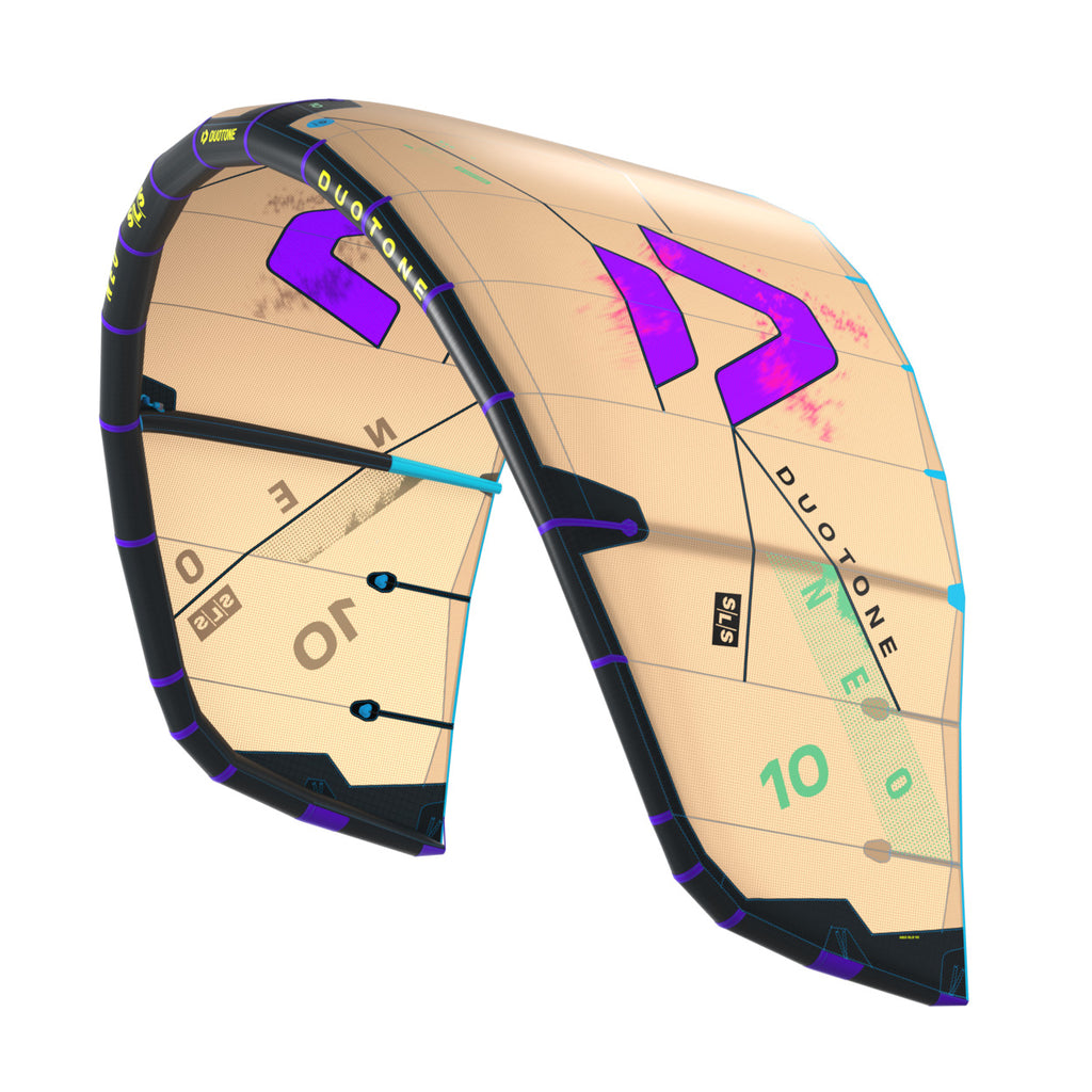 Duotone Neo SLS 2026 Kite Sand Purple - View from the side