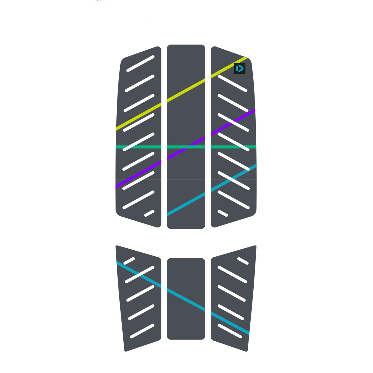 12 Pads De Traction Antidérapants Pour Planche De Surf - EVA