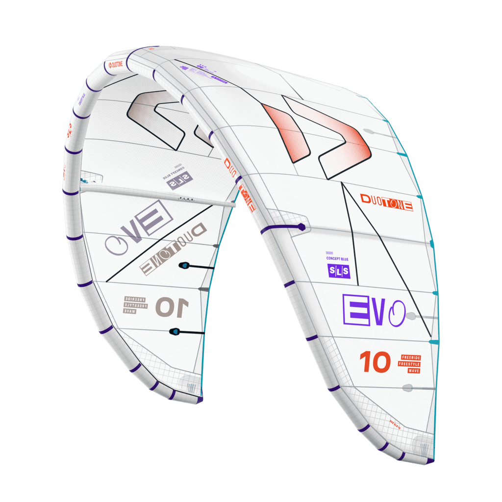 Duotone Evo SLS Concept Blue 2026 - View from Side