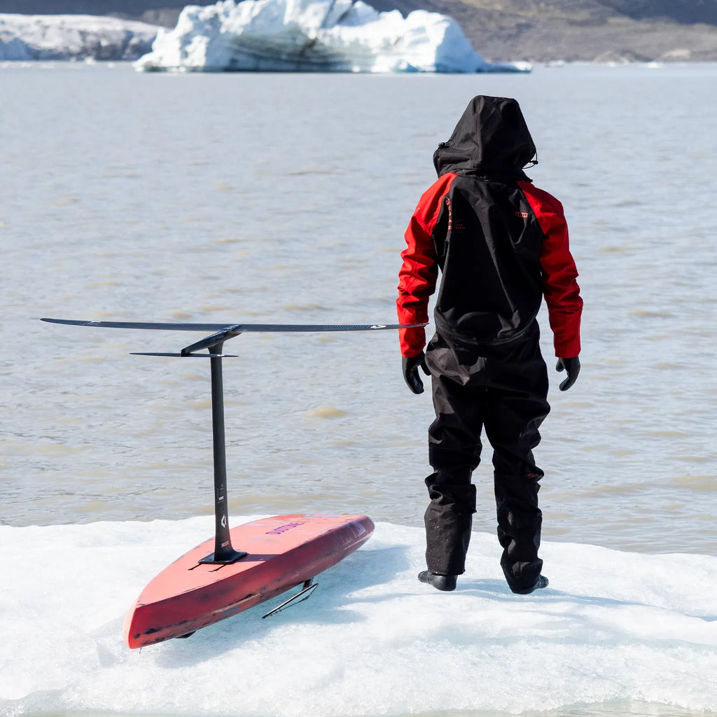 Ion Fuse Lightweight Drysuit FZ inside out view from the back