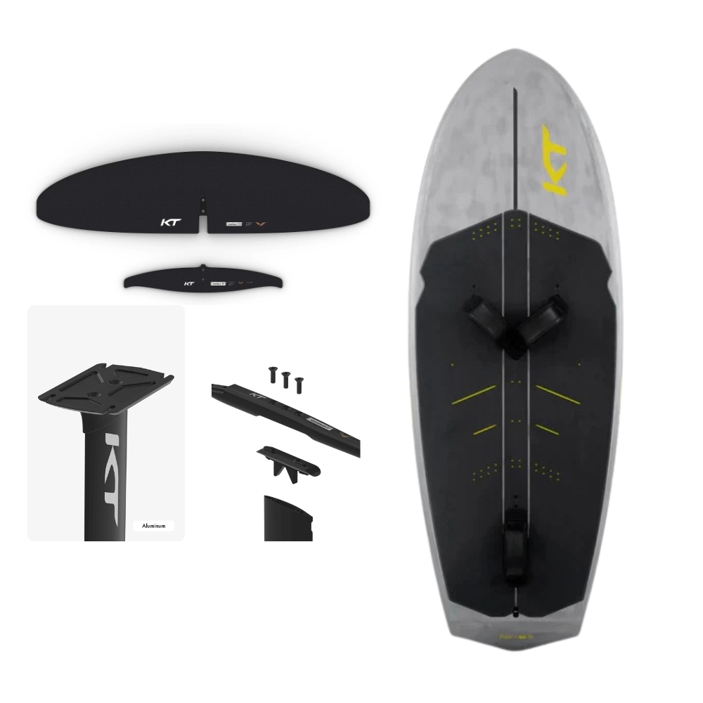 KT FOILING Beginner Wingfoil Kit - Drifter 4 Board & Instinct Foil ...